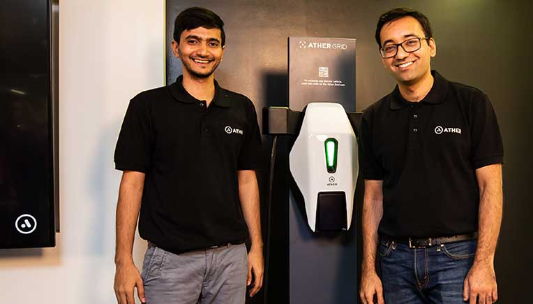 Founders of Ather Trinity, Swapnil Jain and Tarun Mehta