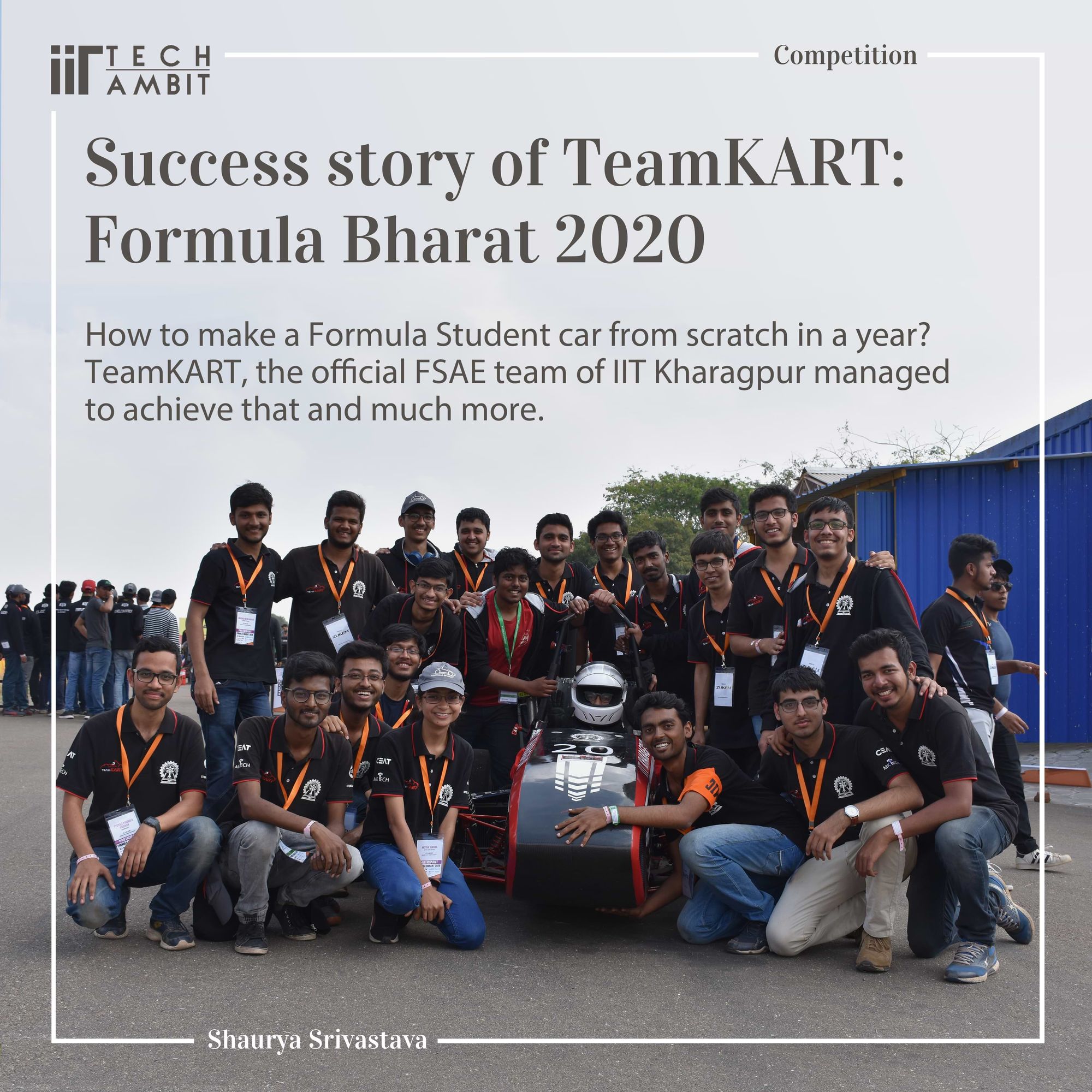 Success story of TeamKART: Formula Bharat 2020