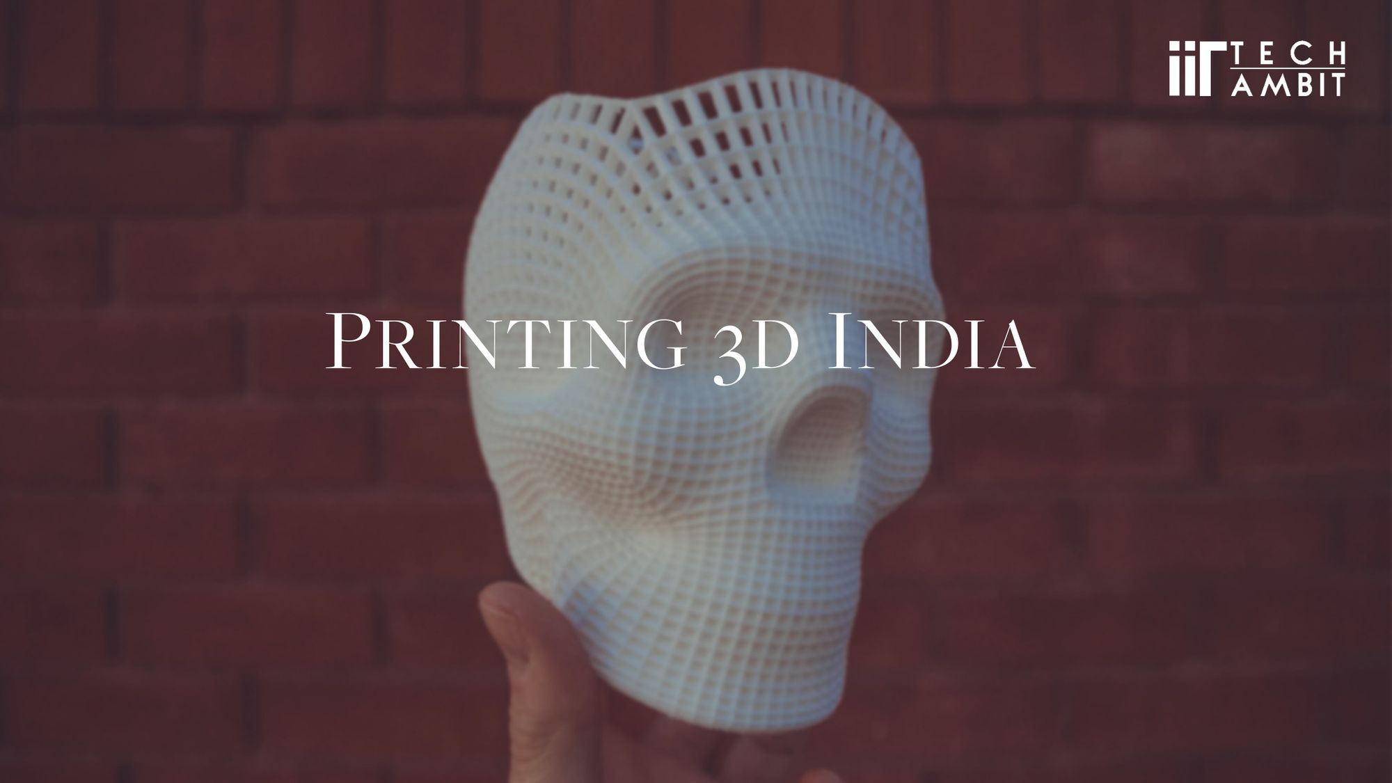 Printing a 3D India
