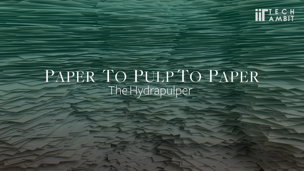 Paper to Pulp to Paper: The Hydrapulper